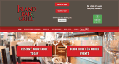 Desktop Screenshot of islandsportsbarandgrill.com